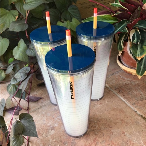 starbucks notebook tumbler